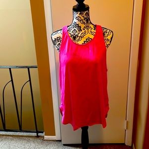 Adidas pink racer back tank new